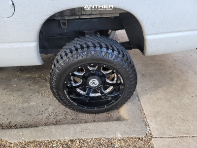 1 2002 Ram 1500 Dodge Rough Country Suspension Lift 6in Anthem Off Road Commander Black