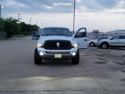 1 2002 Ram 1500 Dodge Rough Country Suspension Lift 6in Anthem Off Road Commander Black