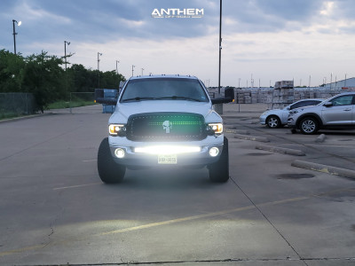 1 2002 Ram 1500 Dodge Rough Country Suspension Lift 6in Anthem Off Road Commander Black