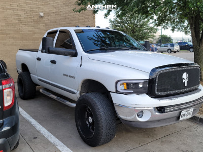 1 2002 Ram 1500 Dodge Rough Country Suspension Lift 6in Anthem Off Road Commander Black