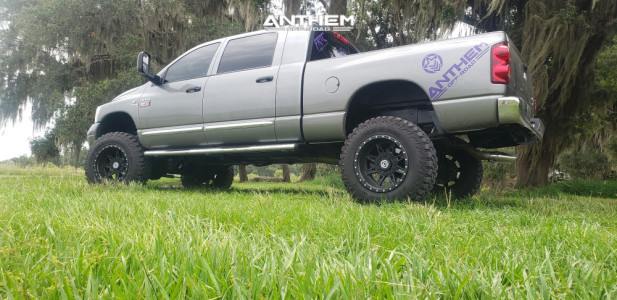 1 2008 Ram 2500 Dodge Rough Country Suspension Lift 6in Anthem Off Road Rogue Machined Black