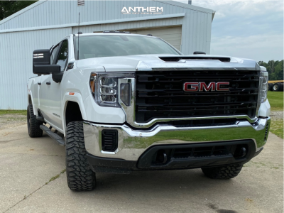 1 2021 Sierra 2500 Hd Gmc Stock Air Suspension Anthem Off Road Equalizer Machined Black