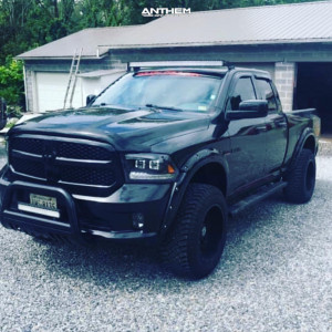 1 2018 1500 Ram Rough Country Suspension Lift 4in Anthem Off Road Instigator Machined Black