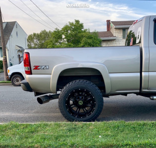 1 2004 Silverado 2500 Hd Chevrolet 2 Inch Level Stock Anthem Off Road Instigator Black