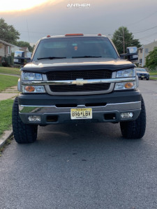 1 2004 Silverado 2500 Hd Chevrolet 2 Inch Level Stock Anthem Off Road Instigator Black