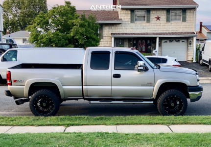 1 2004 Silverado 2500 Hd Chevrolet 2 Inch Level Stock Anthem Off Road Instigator Black