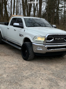 2017 Ram 2500 - 20x12 -44mm - Anthem Off-Road Equalizer - Stock Suspension - 33" x 12.5"