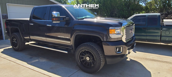 2015 GMC Sierra 3500 HD - 20x10 -18mm - Anthem Off-Road Liberty - Leveling Kit - 285/60R20