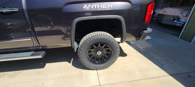 1 2015 Sierra 3500 Hd Gmc Maxx Leveling Kit Anthem Off Road Liberty Black