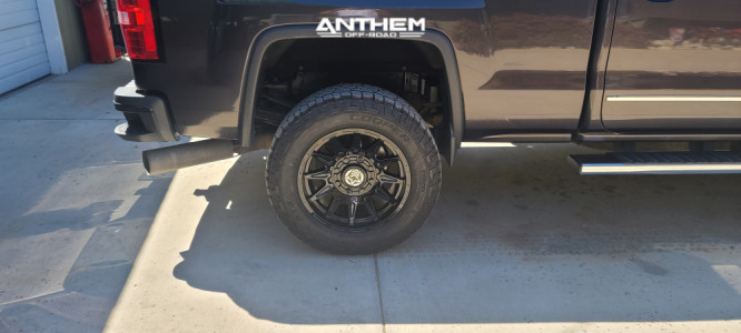 1 2015 Sierra 3500 Hd Gmc Maxx Leveling Kit Anthem Off Road Liberty Black