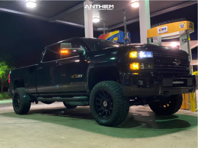 1 2019 Silverado 2500 Hd Chevrolet Kryptonite Leveling Kit Anthem Off Road Liberty Black