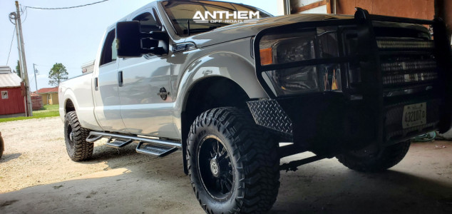 2012 Ford F-350 Super Duty - 18x9 0mm - Anthem Off-Road Equalizer - Leveling Kit - 35" x 12.5"