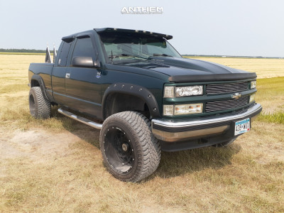 1998 Chevrolet K1500 - 20x12 -44mm - Anthem Off-Road Avenger - Suspension Lift 4.5" - 33" x 11.5"