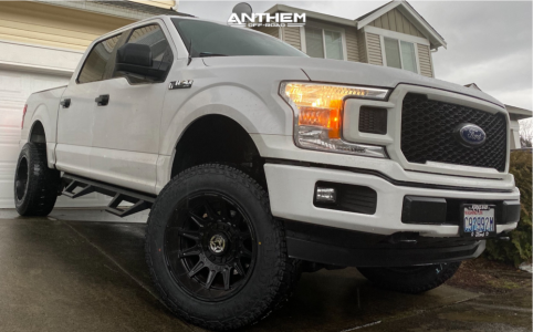 2018 Ford F-150 - 20x12 -44mm - Anthem Off-Road Liberty - Suspension Lift 6" - 35" x 12.5"