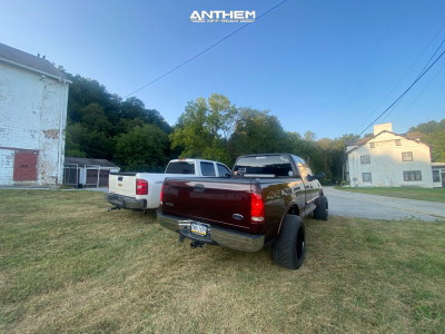 1 2000 F 150 Ford Supreme Leveling Kit Anthem Off Road Commander Machined Black