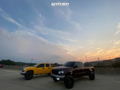 1 2000 F 150 Ford Supreme Leveling Kit Anthem Off Road Commander Machined Black