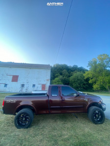 1 2000 F 150 Ford Supreme Leveling Kit Anthem Off Road Commander Machined Black