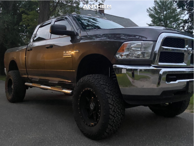 2017 Ram 2500 - 20x10 -18mm - Anthem Off-Road Rogue - Suspension Lift 5" - 37" x 13.5"