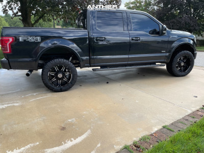 2016 Ford F-150 - 20x10 -24mm - Anthem Off-Road Equalizer - Suspension Lift 3" - 295/60R20
