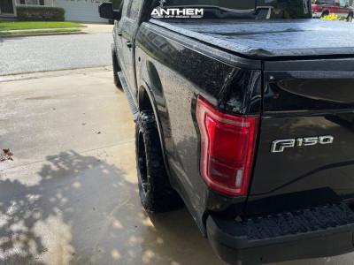 1 2016 F 150 Ford Rough Country Suspension Lift 3in Anthem Off Road Equalizer Machined Black