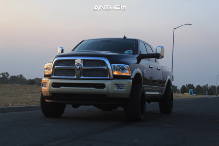2014 Ram 3500 - 20x12 -42mm - Anthem Off-Road Equalizer - Suspension Lift 2.5" - 33" x 12.5"
