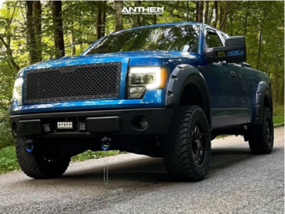 2009 Ford F-150 - 18x9 18mm - Anthem Off-Road Intimidator - Leveling Kit - 33" x 12.5"