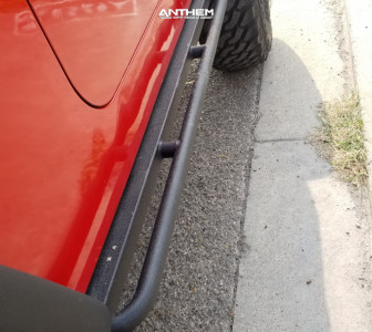 1 2004 Tj Jeep Sport Rough Country Lifted Anthem Off Road Equalizer Machined Black