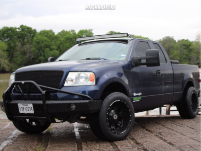 2007 Ford F-150 - 20x12 -44mm - Anthem Off-Road Aviator - Stock Suspension - 305/55R20