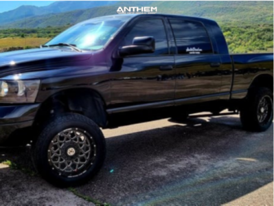 2006 Dodge Ram 2500 - 20x10 -18mm - Anthem Off-Road Avenger - Suspension Lift 3" - 275/55R20
