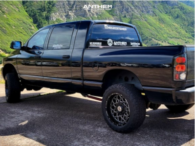 1 2006 Ram 2500 Dodge Rough Country Leveling Kit Anthem Off Road Avenger Machined Black