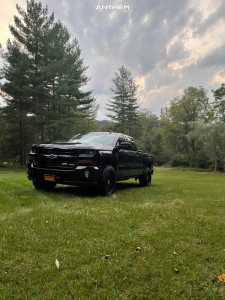 1 2017 Silverado 1500 Chevrolet Stock Air Suspension Anthem Off Road Liberty Black
