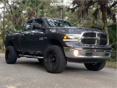 2015 Ram 1500 - 20x12 -51mm - Anthem Off-Road Avenger - Suspension Lift 6" - 35" x 12.5"