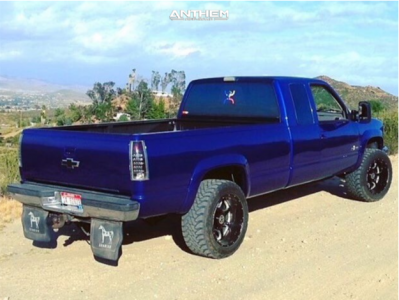 1 1993 K2500 Chevrolet Rough Country Leveling Kit Anthem Defender Black Milled