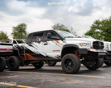 1 2007 Ram 2500 Dodge Rough Country Suspension Lift 5in Anthem Off Road Rogue Black