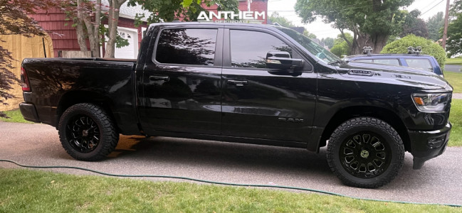 1 2021 1500 Ram Stock Air Suspension Anthem Off Road Intimidator Black