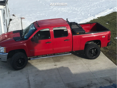 1 2011 Silverado 3500 Hd Chevrolet Rough Country Leveling Kit Anthem Aviator Matte Black