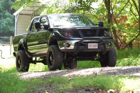 1 2006 Frontier Nissan Rough Country Suspension Lift 6in Anthem Off Road Equalizer Gloss Black