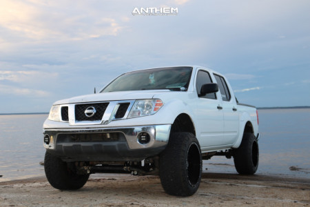 2010 Nissan Frontier - 20x12 -44mm - Anthem Off-Road Equalizer - Suspension Lift 6" - 32" x 12.5"