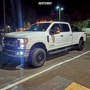 2019 Ford F-350 Super Duty - 18x9 -12mm - Anthem Off-Road Intimidator - Stock Suspension - 275/75R18