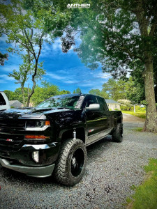 1 2018 Silverado 1500 Chevrolet 2 Inch Level Leveling Kit Anthem Off Road Equalizer Gloss Black