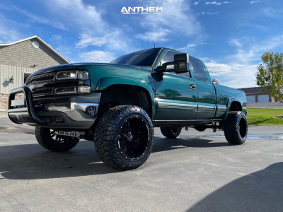 2002 Chevrolet Silverado 1500 - 20x12 -44mm - Anthem Off-Road Equalizer - Suspension Lift 4" - 33" x 12.5"