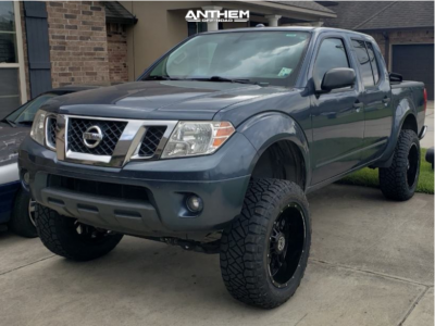 2014 Nissan Frontier - 20x12 -44mm - Anthem Off-Road Equalizer - Suspension Lift 6" - 275/60R20