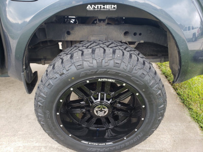 1 2014 Frontier Nissan Rough Country Suspension Lift 6in Anthem Off Road Equalizer Gloss Black