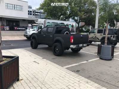 1 2006 Frontier Nissan Other Suspension Lift 7in Anthem Off Road Avenger Black Milled