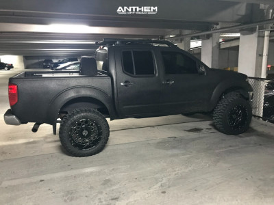 1 2006 Frontier Nissan Other Suspension Lift 7in Anthem Off Road Avenger Black Milled