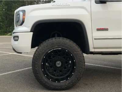 1 2016 Sierra 1500 Gmc Superlift Suspension Lift 65in Anthem Off Road Avenger Satin Black