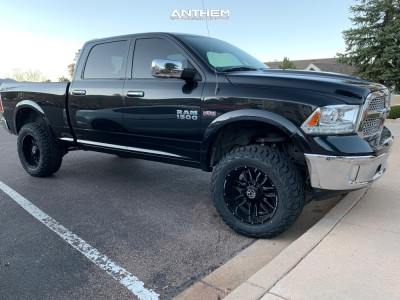 2015 Ram 1500 - 20x12 -44mm - Anthem Off-Road Equalizer - Suspension Lift 6" - 35" x 12.5"