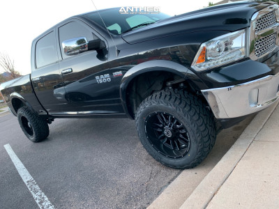 1 2015 1500 Ram Fox Suspension Lift 6in Anthem Off Road Equalizer Gloss Black