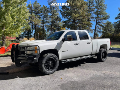 1 2012 Silverado 2500 Hd Chevrolet Stock Stock Anthem Off Road Rogue Satin Black