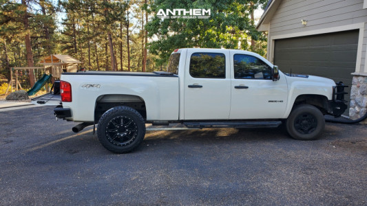 1 2012 Silverado 2500 Hd Chevrolet Stock Stock Anthem Off Road Rogue Satin Black